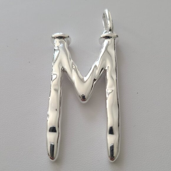 Uno de 50 • Initial M • Silver plated • Large - Picture 8 of 12